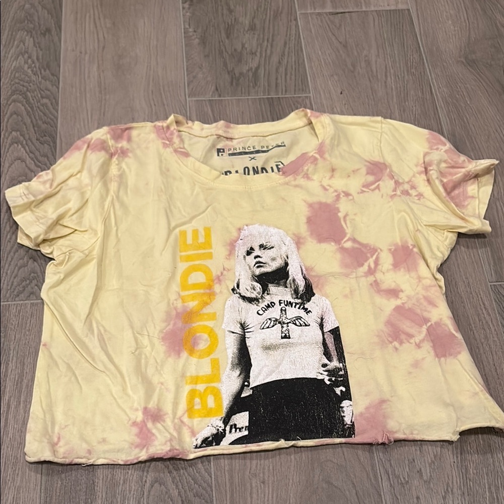 Prince Peter Collection Blondie Junior Girls Tie-Dye Graphic Tee Size S